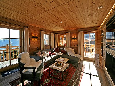 Wohnzimmer im Appartement HOCHALM | Villa Alpin